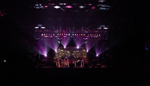 A Stage Performance at Ice Rink Dubai